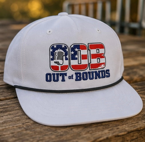 OOB Patriot Rope Hat – White | Snapback Hat Whiskey 61