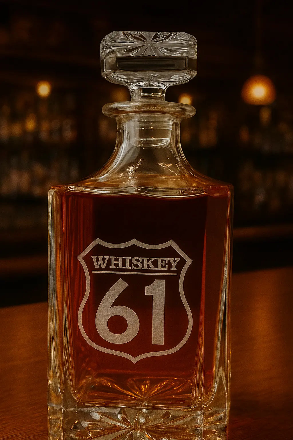 The King's Mark - Bourbon Decanter Whiskey 61