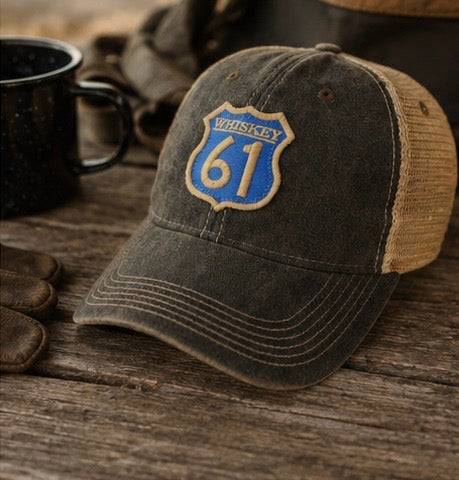 Whiskey 61 Trucker Hat Whiskey 61