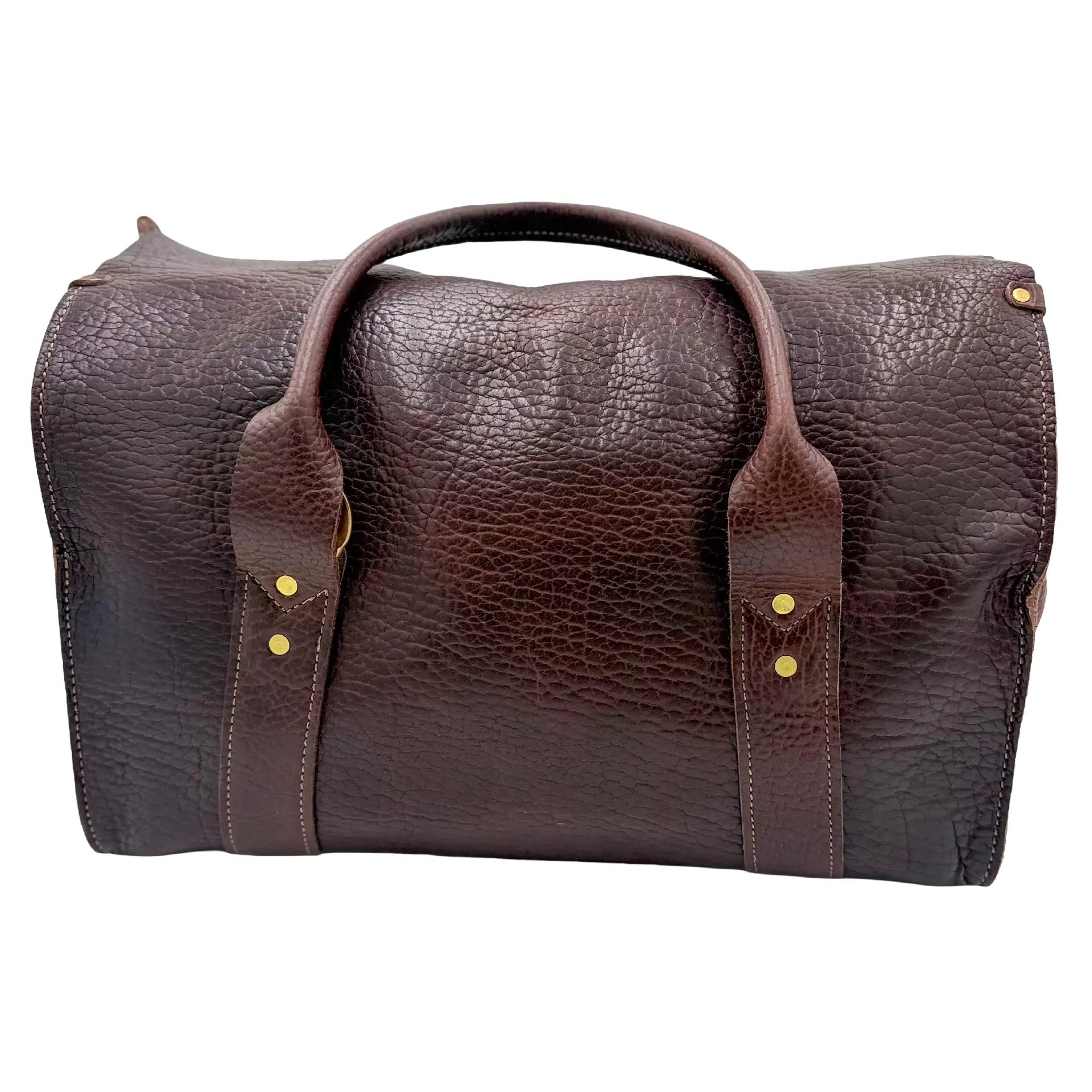 The Delta Voyager is a leather overnight bag inspired by Highway 61 running through the Mississippi Delta. A bag built for a man on the move, blending ruggedness with refinement. Made in the USA.