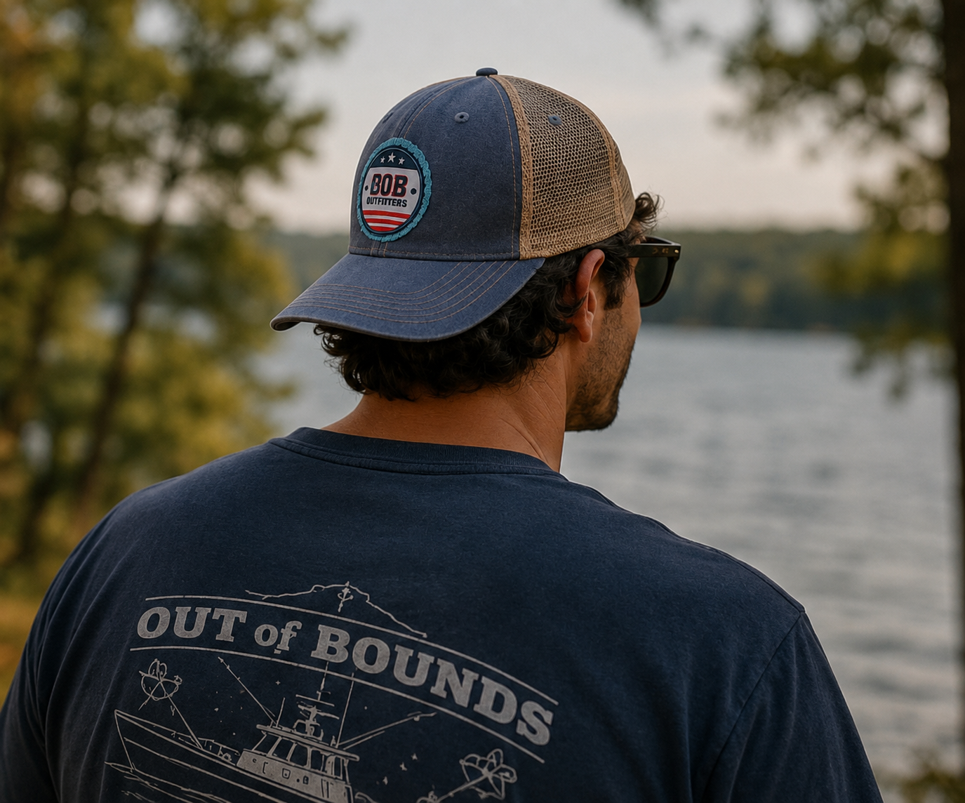 OOB Bottle Cap Hat | Premium Adjustable Snapback | Out of Bounds Show Official Cap Whiskey 61
