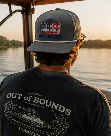 OOB Patriot Rope Hat – Slate | Snapback Hat Whiskey 61