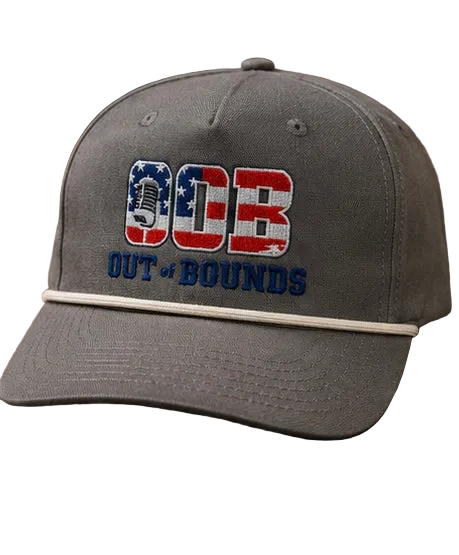 OOB Patriot Rope Hat – Slate | Snapback Hat Whiskey 61