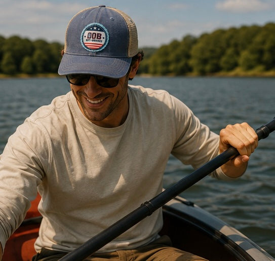 OOB Bottle Cap Hat | Premium Adjustable Snapback | Out of Bounds Show Official Cap Whiskey 61