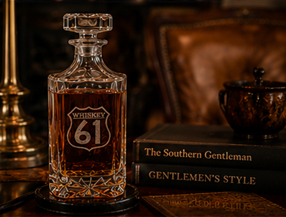 The King's Mark - Bourbon Decanter Whiskey 61
